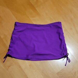 NWOT Purple Swim Skirt 12
